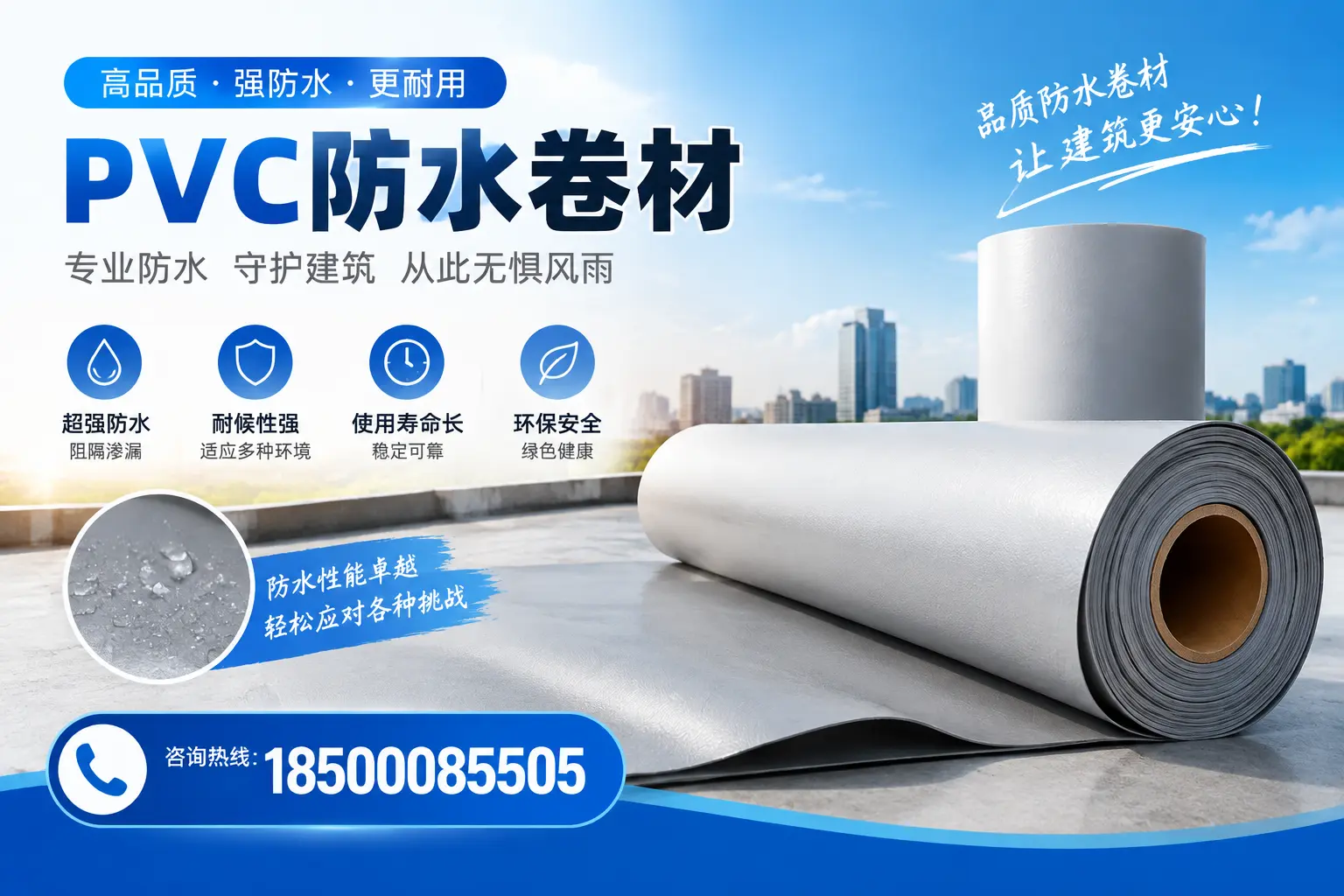 如何选择高质量的PVC防水卷材？防城港消费者必看指南